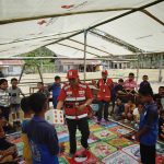 Kiprah Relawan PMI Badung dalam Misi Kemanusiaan Pasca-Gempa NTT: Edukasi Kesehatan dan Hadirkan Keceriaan Anak di Nagekeo