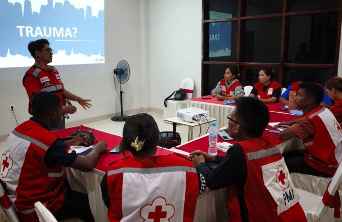 Sinergi Lintas Wilayah, Relawan PMI Badung Diterjunkan Dampingi Bimtek dan OJT PSS-Promkes di Flores